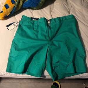 Men's Polo Golf Green Shorts
